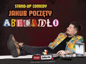 Wrocław Wydarzenie Stand-up Wrocław! Stand-up: Jakub Poczęty w programie "Abecadło"!