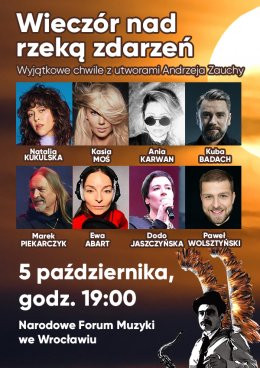 Wrocław Wydarzenie Koncert Wieczór nad rzeką zdarzeń Andrzeja Zauchy