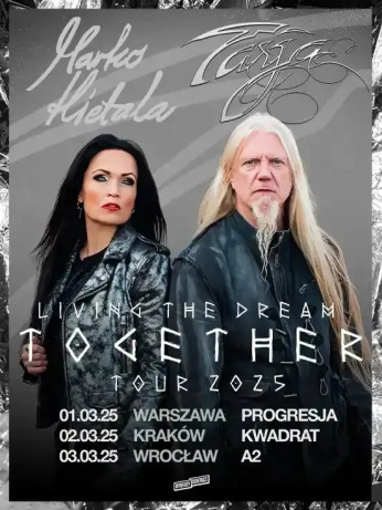 Wrocław Wydarzenie Koncert LIVING THE DREAM TOGETHER TOUR 2025: TARJA TURUNEN & MARKO HIETALA