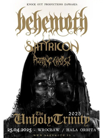 Wrocław Wydarzenie Koncert Behemoth + Satyricon + Rotting Christ