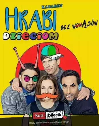 Wrocław Wydarzenie Kabaret Hrabi Dzieciom - Bez wąsów