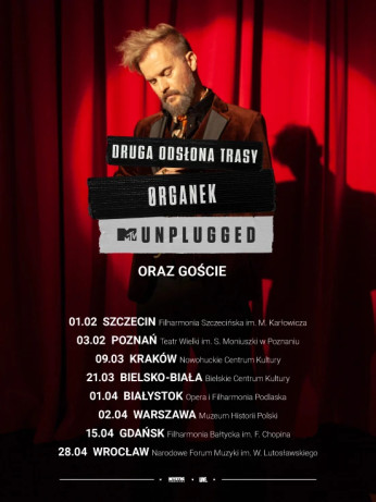 Wrocław Wydarzenie Koncert MTV Unplugged ØRGANEK