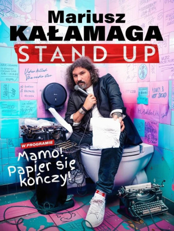 Wrocław Wydarzenie Stand-up Mariusz Kałamaga - Mamo! Papier się kończy!