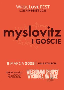 Wrocław Wydarzenie Koncert WrocLove Fest - Dzień Kobiet 2025 Myslovitz i Goście