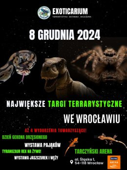 Wrocław Wydarzenie Targi EXOTICARIUM Targi Terrarystyczne Wrocław