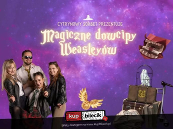 Wrocław Wydarzenie Kabaret Magiczne Dowcipy Weasleyów we Wrocławiu!