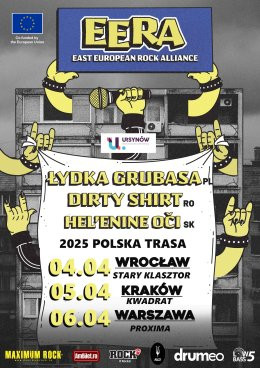 Wrocław Wydarzenie Koncert EERA - East European Rock Alliance, Wrocław