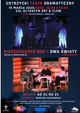 Wrocław Wydarzenie Spektakl Spektakl - Bieszczadzka Noc - Dwa Światy