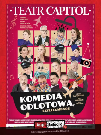 Wrocław Wydarzenie Spektakl Komedia odlotowa, czyli lumbago