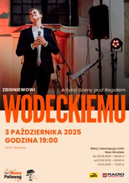 Wrocław Wydarzenie Koncert Zbigniewowi Wodeckiemu Artyści Sceny pod Regałem