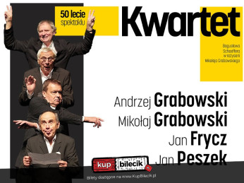 BIelany Wrocławskie Wydarzenie Spektakl Andrzej Grabowski, Mikołaj Grabowski, Jan Peszek, Jan Frycz
