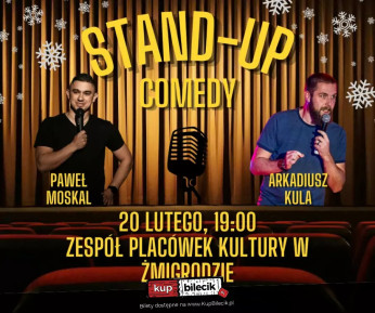 Żmigród Wydarzenie Stand-up Mikołjakowy wieczór komediowy w Żmigrodzie!