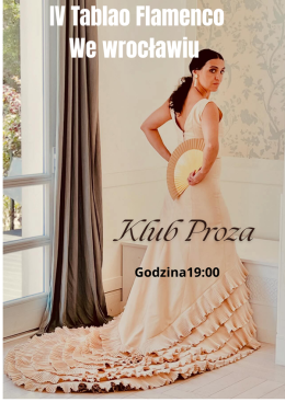 Wrocław Wydarzenie Koncert Koncert Flamenco - IV Tablao Flamenco
