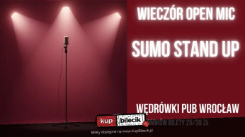 Wrocław Wydarzenie Kabaret MEGA SUMO - Stand-Up Mic Open