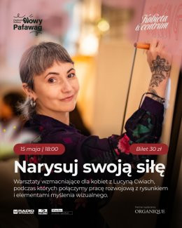 Wrocław Wydarzenie Inne wydarzenie Kobieta w Centrum - Warsztaty wzmacniające dla kobiet  "Narysuj swoją siłę"