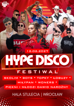 Wrocław Wydarzenie Festiwal Festiwal Muzyki Disco Wrocław - Hype Disco Festiwal