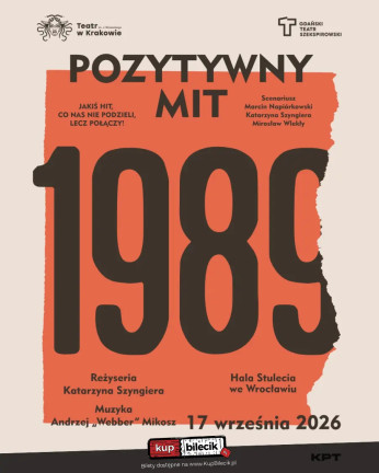Wrocław Wydarzenie Spektakl Musical "1989" we Wrocławiu!