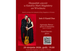Wrocław Wydarzenie Koncert Hiszpańska muzyka w gotyckich murach. 