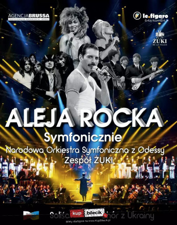 Wrocław Wydarzenie Koncert Aleja największych rockowych przebojów