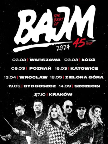 Wrocław Wydarzenie Koncert BAJM 45 TOUR