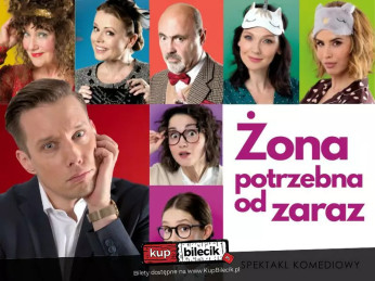 BIelany Wrocławskie Wydarzenie Spektakl Żona potrzebna od zaraz