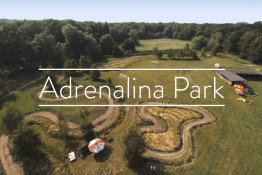 Sokolniki Atrakcja park linowy Adrenalina Park w Kątach Wrocławskich