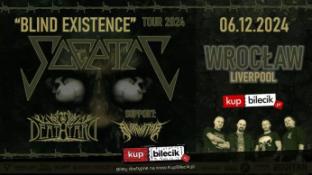 Wrocław Wydarzenie Koncert "BLIND EXISTENCE" TOUR 2024