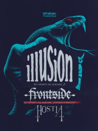 Wrocław Wydarzenie Koncert Illusion, Frontside, Hostia