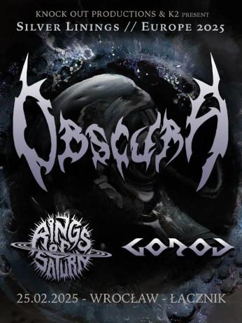 Wrocław Wydarzenie Koncert Obscura + Rings Of Saturn + Gorod