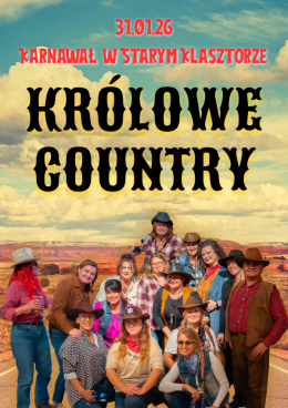 Wrocław Wydarzenie Koncert Królowe Country - Karnawał w Starym Klasztorze