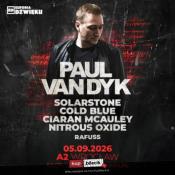 Wrocław Wydarzenie Koncert Paul Van Dyk, Solarstone, Cold Blue, Ciaran Mcauley, Nitrous Oxide, Rafuss