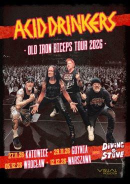 Wrocław Wydarzenie Koncert Acid Drinkers: OLD IRON BICEPS TOUR 2026