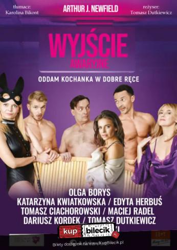 Wrocław Wydarzenie Spektakl Wyjście awaryjne - oddam kochanka w dobre ręce