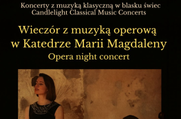 Wrocław Wydarzenie Kulturalne Opera intymnie-sopran, wiolonczela, blask świec