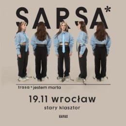 Wrocław Wydarzenie Koncert Sarsa - Jestem Marta