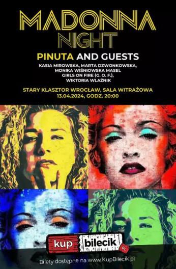 Wrocław Wydarzenie Koncert Madonna Night by PiNuta & guests