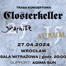 Wrocław Wydarzenie Koncert CLOSTERKELLER - 25 lat płyty Graphite